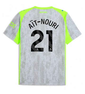 Manchester City Rayan Ait-Nouri #21 Tredjetröja 2025-26 Kortärmad